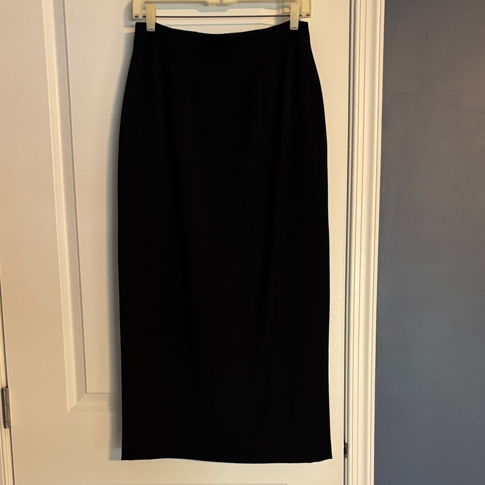 Jones New York Elegant Navy Pencil Skirt